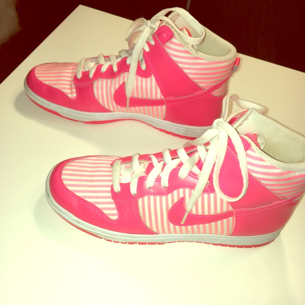 Pink Hi Nike Sneakers